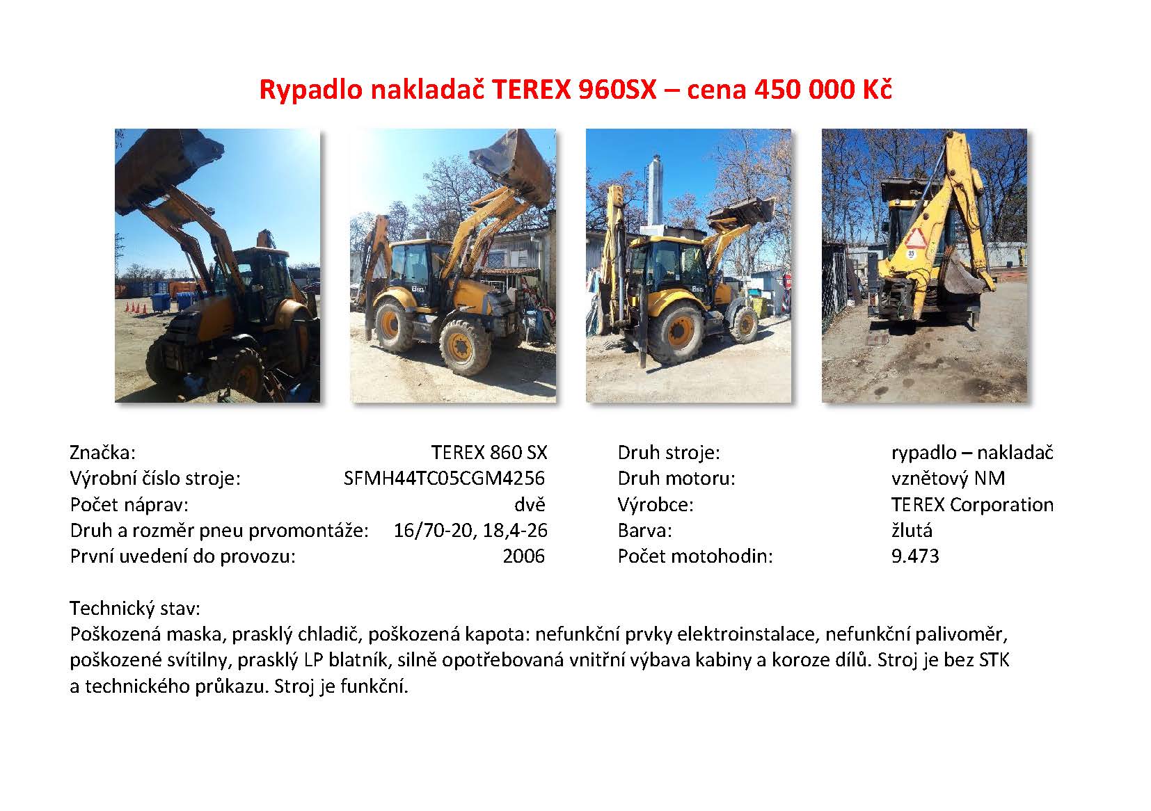 Rypadlo TEREX